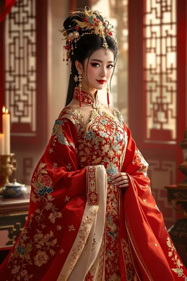 精品短剧《凤谋天下》封面海报，古装权谋题材
